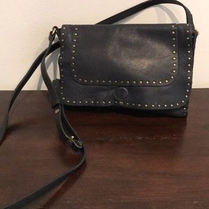 genuine leather crossbody